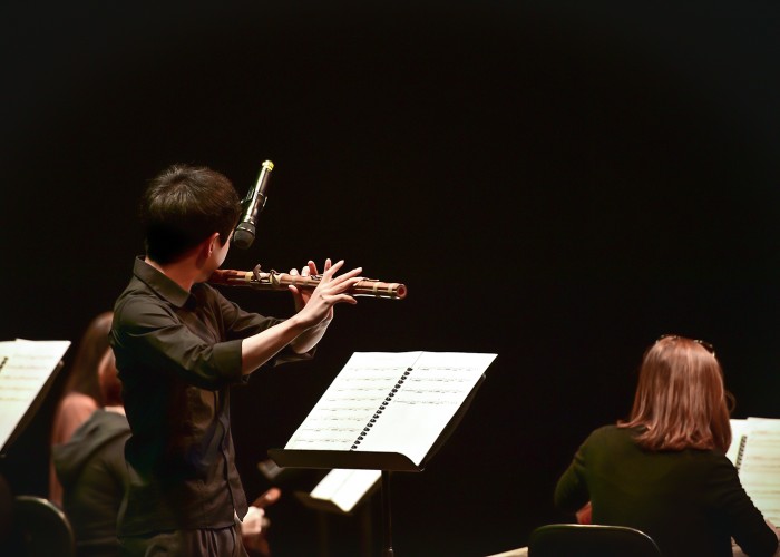 국악당 대통령..... 리허설준비